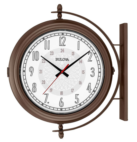 Town Crier Double Sided Outdoor Clock by Bulova