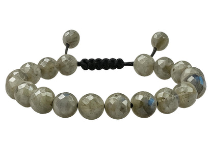 Amazing Gemstone Labradorite Bracelet for Women - Chakra Mens Bracelet Protection Crystals and Healing Stones - Blessing Bracelet Spiritual Meditation Gift Christmas Stocking