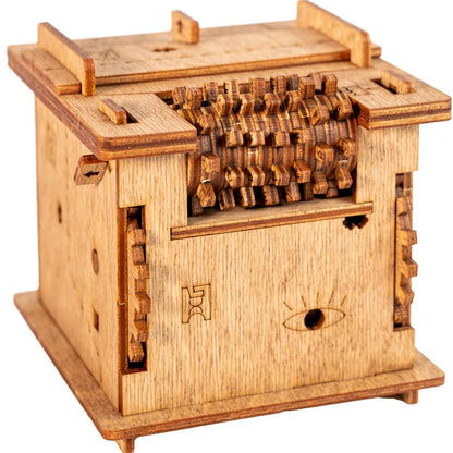 iDventure Cluebox Schroedingers Cat | Escape Room Puzzle Box | Challenging 3D Puzzle | Unique Gift Idea for Men an Women