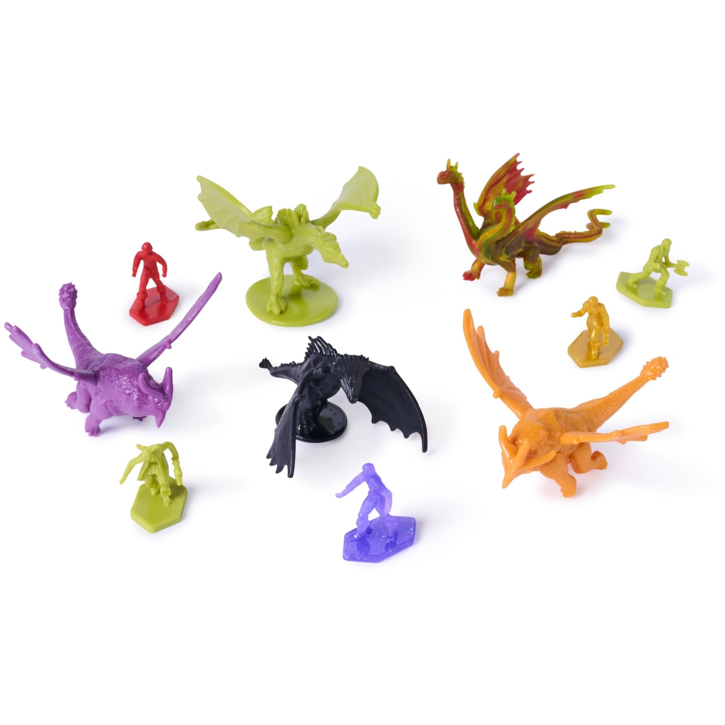 DreamWorks Dragons, World of Berk: Dragon Flock Arena, 50 Collectible Dragons and Vikings Figures for Ages 4 and up