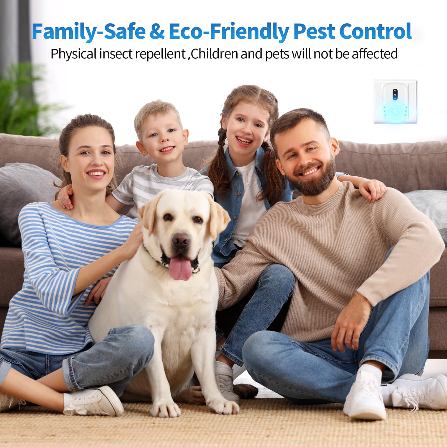 2026 Cvtayn Upgraded Ultrasonic Pest Repellent Indoor Repeller, Mouse Traps, Repellent Roach, Mouse, Bugs, Mosquito, Mice, Spider, Ant, Rodent Repellent Ultrasonic Plug in, 3 Mode Switching, 10 Packs