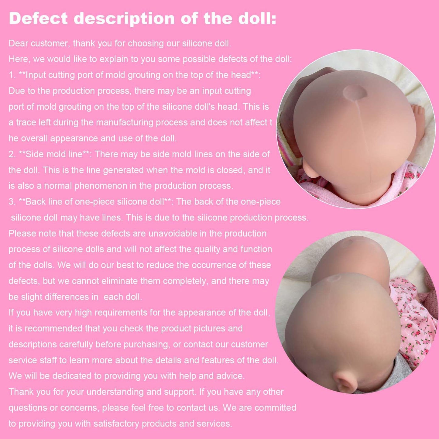 Aniiyy 18 Inch 6.39lbs Full Body Silicone Baby Dolls Realistic Toddlar Baby Dolls,Silicone Reborn Baby Dolls Girl, Not Vinyl Dolls