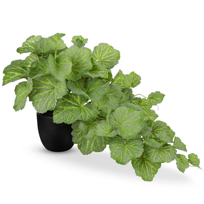 Artificial Plants Indoor with Pot Faux Plants Indoor Tabletop, 11.2" Small Fake Potted Plant, Silk Tropical Desk Plant for Home & Office, Farmhouse, Bedroom, Living Room, Dining Room Table Decor