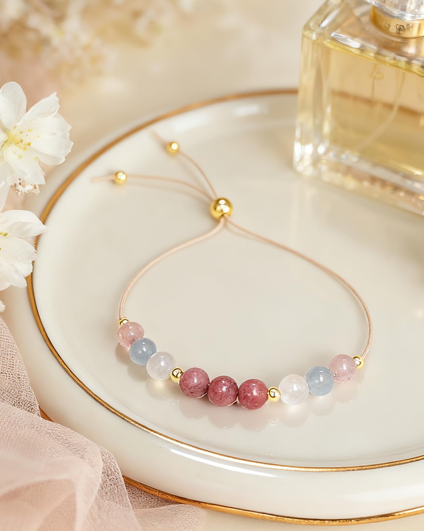 SFPJTL Healthy Pregnancy Gift, Moonstone Bracelet, Hope Bracelet for Women, First Time Mom Gifts, Spiritual Bracelet, Mothers Day Jewelry, New Mom Gifts