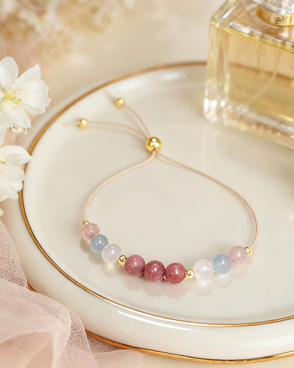 SFPJTL Healthy Pregnancy Gift, Moonstone Bracelet, Hope Bracelet for Women, First Time Mom Gifts, Spiritual Bracelet, Mothers Day Jewelry, New Mom Gifts