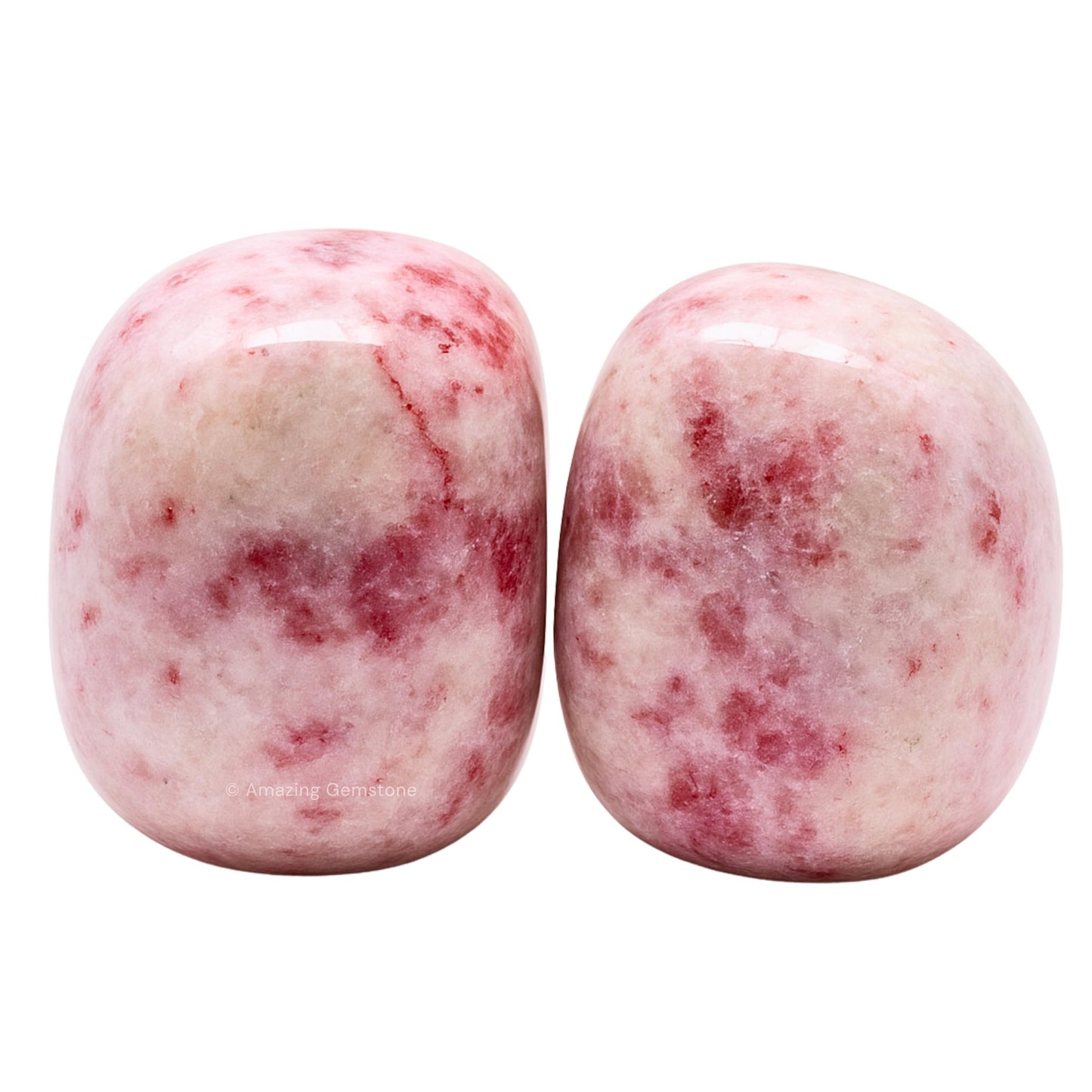 Amazing Gemstone Cinnabarite Crystals and Healing Stones Tumbled - 1 oz Cinnabarite Stone Gem Stones, Natural Healing Stones for Energy Balance, Stress Relief - Premium Polished Gems Rocks