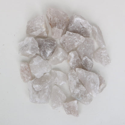 REAL-GEMS Natural Raw Healing Crystals Rough Stones for Tumbling, Cabbing, Polishing, Wire Wrapping, Wicca & Reiki Crystal Healing, Mix Gemstones,7 Chakra (Smoky Quartz)