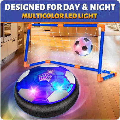 Hover Soccer Ball Set with 2 Goals, Indoor Toys for Boys Age 6-8, Kids Soccer Gift for Boys 8-12, Kid Sports Games Toys for 3 4 5 6 7 8 Year Old, Ideas Christmas Birthday Gifts for Kids Ages 4-8
