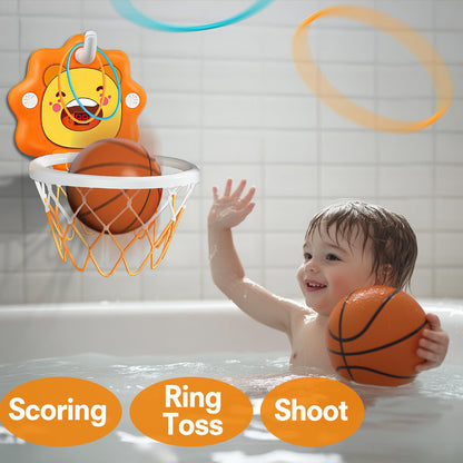 Toddler Kids Basketball Hoop Indoor Toys Gifts,Scoreboard Portable Design Adjustable Height,Christmas Birthday Baby Toddler Kids Boys Small Mini Basketball Hoop Gifts Toys for 3 4 5 6 Year Old
