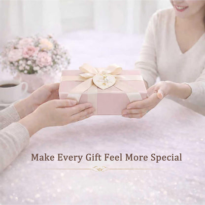 Surperry WOW Magnetic Gift Box, Small Pink Elegant Gift Box, Ready-to-Gift Set for Thoughtful Gifting