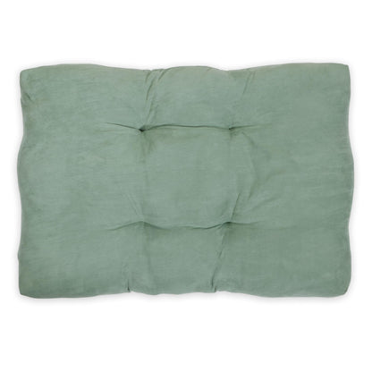 Gaiam Zabuton Meditation Cushion - Yoga Pillow Designed for Comfort During Meditation - Soft and Thick Floor Pillow for Pressure Relief - Machine Washable Cover - 35" L x 24" W x 4" H