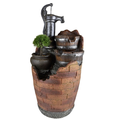 Glenville Water Pump Cascading Water Fountain