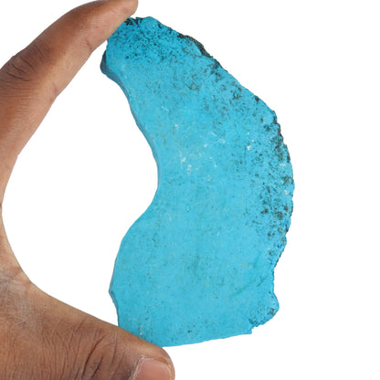 AAA++ Quality Blue Turquoise Slab 44.00 Ct Healing Reiki Chakra Gemstone Rock Crystal for Tumbling,Cabbing