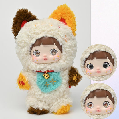 BEEMAI Nommi Loveliness Never Ends Series Plush Blind Box 6PCs (Set of 6 No Repeat) Cute Figures Collectible Toys Birthday Gifts