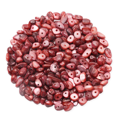 500 pcs Natural Chip Stone Beads, Rutile 5-8 mm Irregular Gemstones Healing Crystal Loose Bead for Jewelry Making Bracelet Crafting