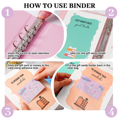 Graduation Gifts 2026, High School / College Graduation Gift Card Book, First Year of College Survival Kit from Parents for Her Girls Teens Students, Class of 2026 Gift Card / Cash Holder booklet