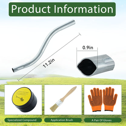 Reel Lawn Mower Sharpening Kit - SK-1 Manual Lawn Mower Blade Sharpener - Precision Sharpening Crank Tool for American Lawn Mower, Great States, Earthwise, Easy-to-Use & Durable Design