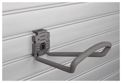 HandiWall 8" Loop Hook with Locking Bracket for Tool Storage on Slatwall Panels