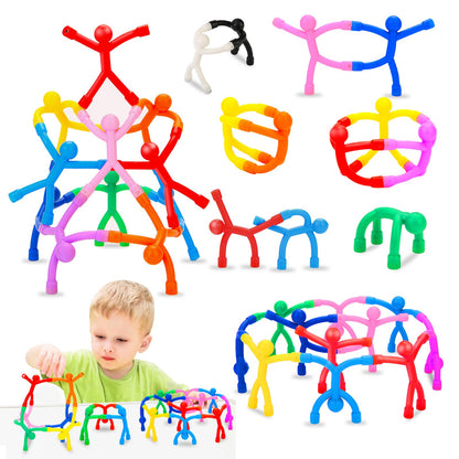 YOTNUS 36pcs Travel Magnetic Toys for Kids Toddlers: Portable & Durable for Airplane Road Trip Car Travel Games, Magnetic-People-Magnet-Men, Creativity & Educational, Fidget Toys for Classroom Office