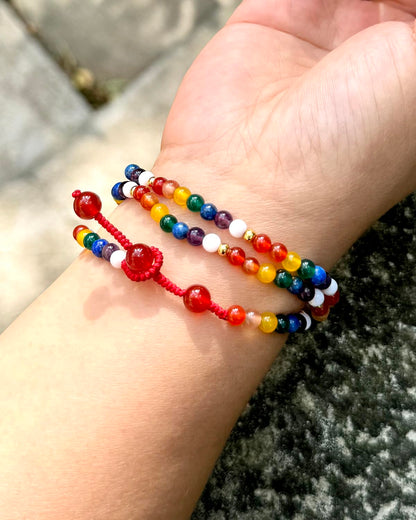 Jewever 7 Chakra Beaded Bracelet Necklaces for Women Handmade Wrap Reiki Crystals Yoga Meditation Balance Jewelry Relaxation Gifts