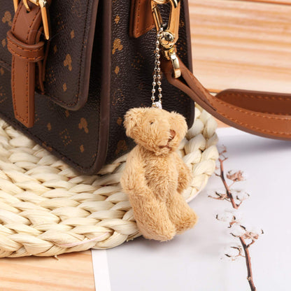 40 Pcs Mini Bear Toy Stuffed Tiny Bear Jointed Bear Soft Bear Keychain Mini Bear Stuffed Animal Small Plush Bears Tiny Bear Doll for Valentine’Day Bag Charm DIY Accessory(Cute Style, 6 cm)
