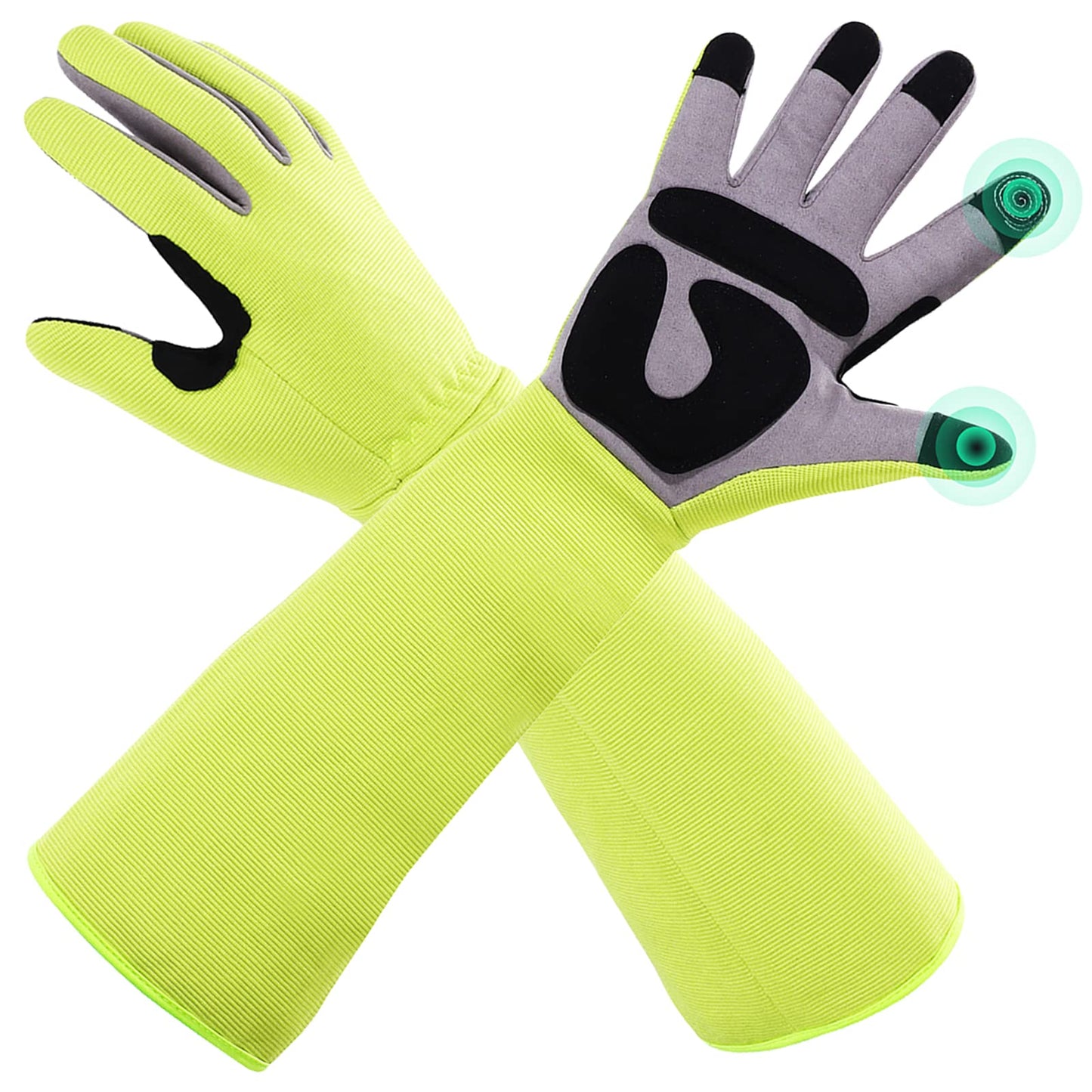 MEPEREZ 3-in-1 Gloves for Gardening Lightweight, Farming & Cleaning, Thorn Proof, Anti-Slip, Comfort, Breathable, Abrasion Resistant