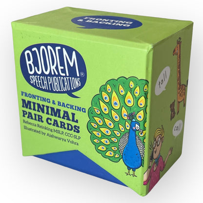 Bjorem Speech® Minimal Pairs Bundle - Comprehensive Phonological Speech Therapy Card Set Approach for Speech Sound Disorders and Discrimination - Includes 6 Decks with Over 300 Target Words