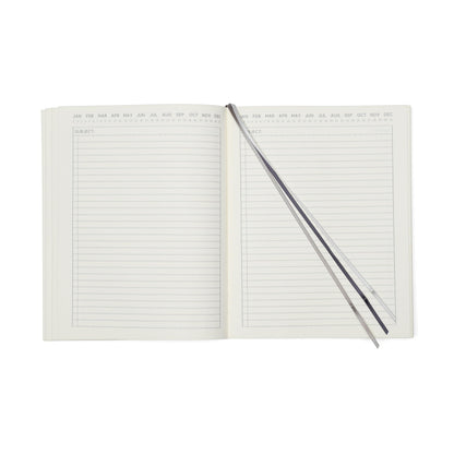 DesignWorks Ink Standard Issue Notebook No. 3, Undated Daily Planner & Writing Journal, 192 Lined Pages, Pen Holder, Small Notebook for Work & Journaling, 6.75 x 8.5 in, Army Green Chili