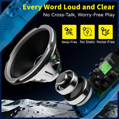 Walkie Talkies for Kids, Walkie Talkie Toys for Girls Boys, Outdoor Toys/Outside Games for Kids Age 4-8-12, Birthday Gifts for 4 5 6 7 8 9 10 Year Old Kids Girl Boys
