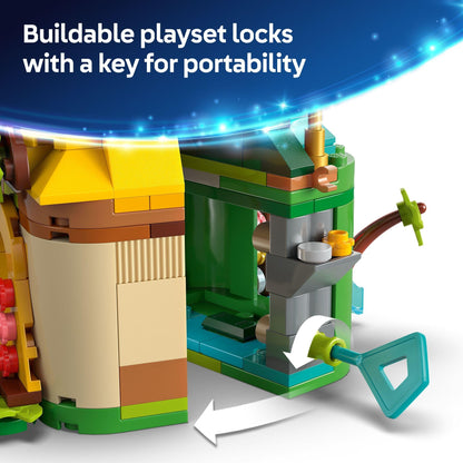 LEGO Disney Moana's Island Fun Building Toy Playset - Princess Moana Toy for Kids, Girls and Boys, Ages 5+ - with 2 Disney Micro-Dolls and Pua Animal Figure - Gift Idea for Birthdays - 43260
