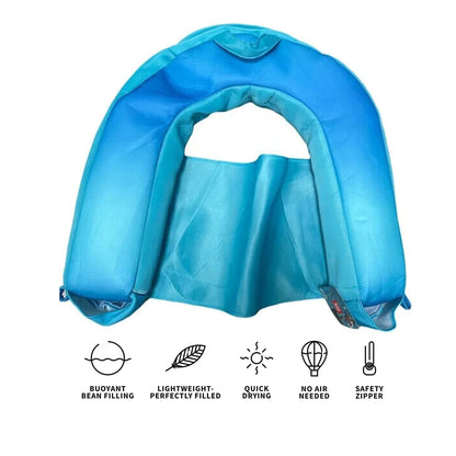 Big Joe Noodle Sling, Floating Pool Chair Noodle Slings Cup Holder Pocket Aqua Green/Blue