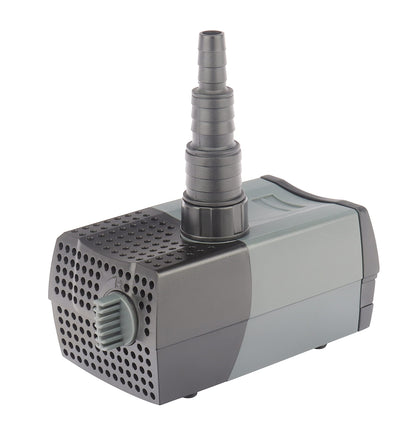 OYO WATER Pond Pumps Submersible Outdoor,555GPH Water Fountain Pump with Fountain Kits for Small Ponds