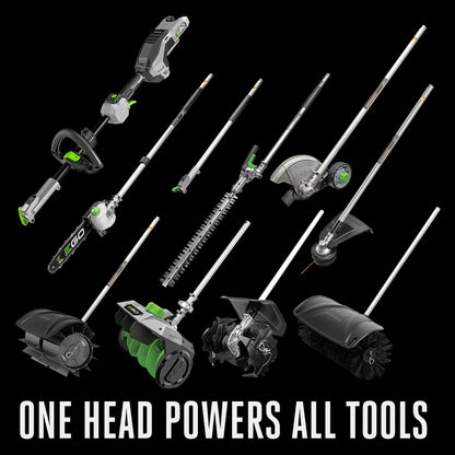 EGO MST1501 Multi Combo Kit: 15-Inch String Trimmer & Power Head with 5.0Ah Battery & Charger Included, Plus Extra (1) PSA1020 10-Inch Carbon Fiber Pole Saw Attachment