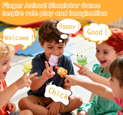 Toddler Train Track Toys,Electric Farm Animal Train Set, Realistic Steam Lights Sound, Interactive Boy Gift Toy, Animal Finger Play, Barn Number Game，Educational Gifts for Smart Kids 1 2 3 Years Old