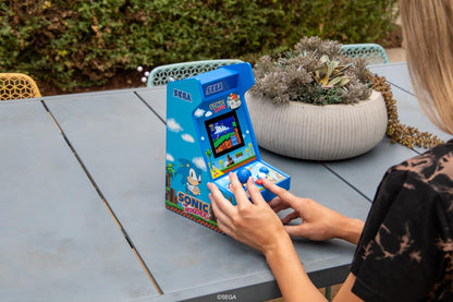 My Arcade Sonic The Hedgehog Mighty Player: Sega Retro Arcades, Sonic Games, 4 Classic Sega Games in 1, Sonic Toys