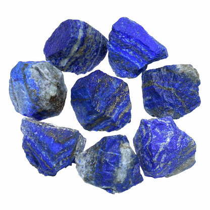 Nvzi Raw Lapis Lazuli Stone Crystals Bulk, Real Gemstones and Crystals, Rocks and Minerals, Healing Crystals, Quartz Crystals and Healing Stones, Cuarzos Originales De Energia Y Piedras(1LB)