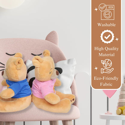 Teddy Bear Stuffed Animal - Soft Stuffed Bear Plush - 10.23” Teddy Bear for Baby & Adults – Cute Stuffed Animal Plush Toy for Every Event & Also for Insomnia Relief & Emotional Wellness