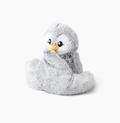 HUGIMALS Hugarounds Pax the Penguin 2.5 lb Microwaveable & Freezable Weighted Plush Neck & Shoulder Wrap | Soothing, Comforting Hugs for Self-Care & Relaxation | Unscented for Ages 2+
