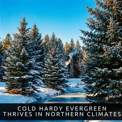 Blue Spruce Seeds for Planting | 50 Seeds | Colorado Blue Spruce, Picea pungens glauca | Attractive Trees for Privacy or Landscaping | Distinctive Leaves