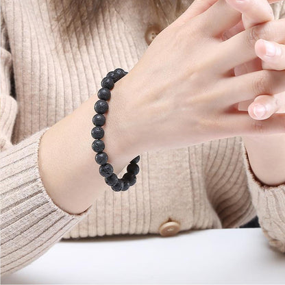 Cryhand Lava Rocks Tigers eye Bracelets For Men Tiger Eye Lava Rocks Bracelets For Women Special Day Gifts Birthday Gifts for Female, Best Friend Friendship Gifts for Woman, Jewelry for Girl