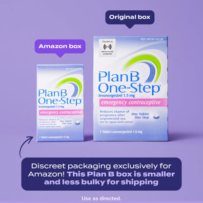 Plan B One-Step Emergency Contraceptive, 1.5 Mg (1 Tablet)