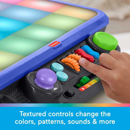 Fisher-Price Learning Toy Sensory Bright Light Station, Activity Table with Games Music & Sounds for Preschool Kids Ages 3+ Years (Amazon Exclusive)