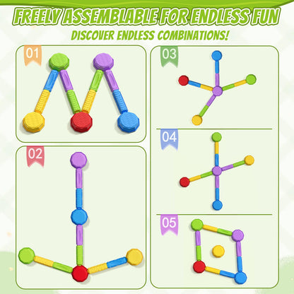 HYES Balance Beams Stepping Stones for Kids, Obstacle Courses Sensory Toys for Toddlers, Non-slip Jumping Step Stones Balance Beam Indoor & Outdoor Play Games Birthday Gifts for Boys Girls 3-5