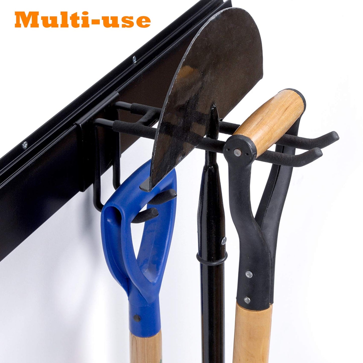 WALMANN Garage Storage Organization System Ski Wall Rack Up to 10 Pairs of Skis Mount Hanger Home Shed and Garage Snowboard Wall Rack Holds Up to 300 lbs