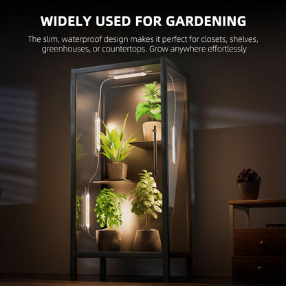 Spider Farmer Glow30 LED Grow Lights Kits, Sunlike Full Spectrum Integrated Plant Waterproof Growing Lamp Supplemental Bars for Grow Tent Indoor Greenhouse Plant Seedling Veg Flower, 4-Pack