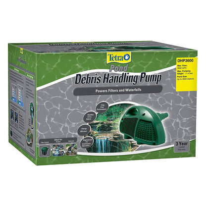 Tetra Pond Debris-Handling Pump, Energy Efficient, UL Listed