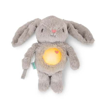Ingenuity Sylvi Cuddle Pal Daytime Baby Soother, Cry Activated, 8 Soothing Songs, 0+M - Plush Bunny