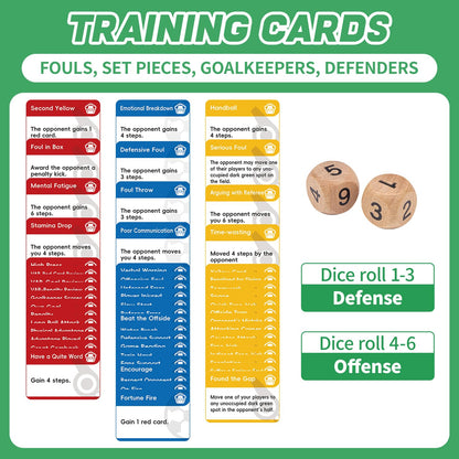 Original Soccer Board Game 2026 Soccer Event Interactive Soccer Toy Gift - Foosball Table Game for Indoor Home Party Family Perfect Christmas Birthday Tabletop Football Gift for Kids