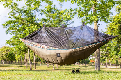 OneTigris Hideout Hammock Underquilt, Full Length Lightweight 4 Season Hammock Quilt for Camping Hiking Backpacking Travel Beach Backyard Patio Portable