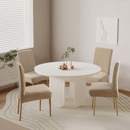YUEANG Waterproof Dining Chair Covers, Chair Covers for Dining Room, Stretch Parsons Chair Slipcover, Removable, Washable for Dining Room Kitchen Chair Protector Cover